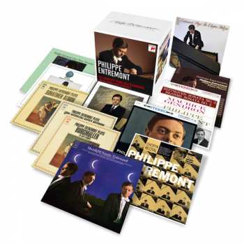 34CD/Set di cofanetti Philippe Entremont: The Complete Piano Solo Recordings On Columbia Masterworks