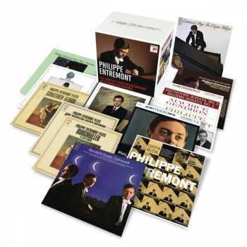 34CD/Set di cofanetti Philippe Entremont: The Complete Piano Solo Recordings On Columbia Masterworks