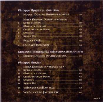 SACD Giovanni Pierluigi da Palestrina: Rogier Polychoral Works