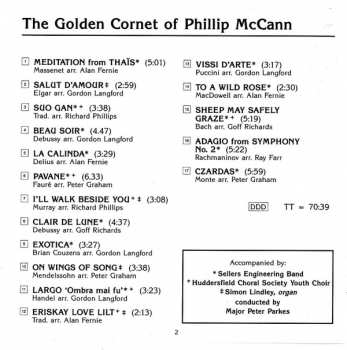 CD Phillip McCann: The World's Most Beautiful Melodies Vol 5. - The Golden Cornet Of Phillip  McCann