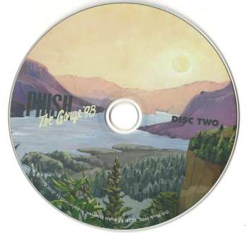 5CD/Set di cofanetti Phish: The Gorge '98 LTD