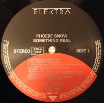 LP Phoebe Snow: Something Real