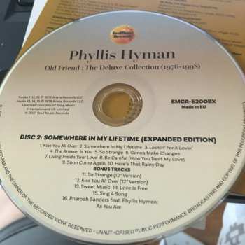 9CD/Set di cofanetti Phyllis Hyman: Old Friend (The Deluxe Collection 1976-1998) DLX