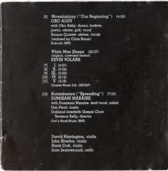 CD Kronos Quartet: Pieces Of Africa