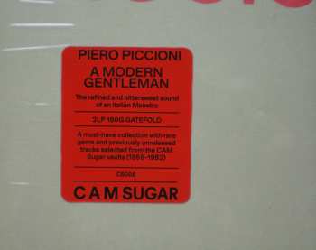 2LP Piero Piccioni: A Modern Gentleman: The Refined Bittersweet Sound Of An Italian Maestro