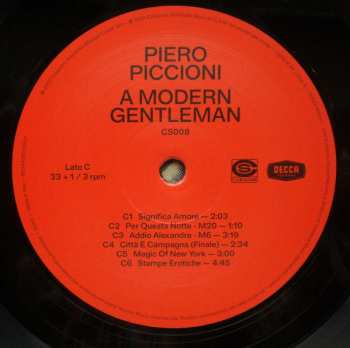 2LP Piero Piccioni: A Modern Gentleman: The Refined Bittersweet Sound Of An Italian Maestro
