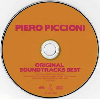 CD Piero Piccioni: Original Soundtracks Best