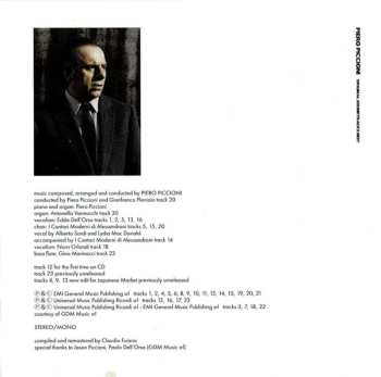 CD Piero Piccioni: Original Soundtracks Best