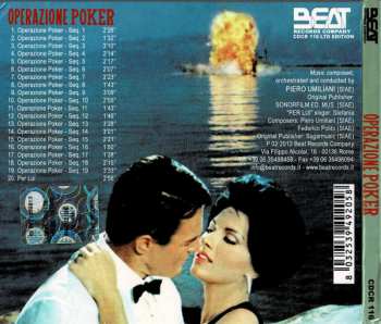 CD Piero Umiliani: Operazione Poker (Original Motion Picture Soundtrack) LTD