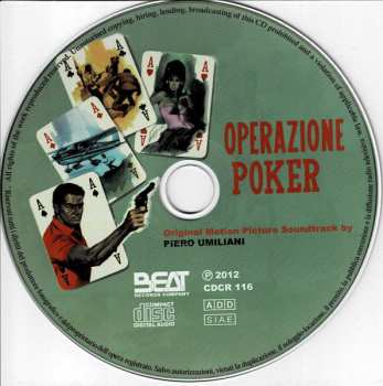 CD Piero Umiliani: Operazione Poker (Original Motion Picture Soundtrack) LTD