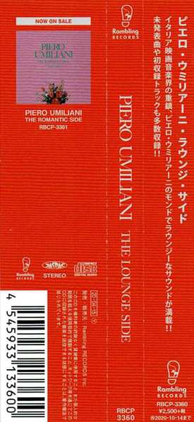 CD Piero Umiliani: The Lounge Side