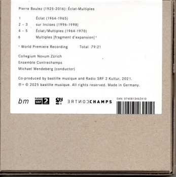 CD/Set di cofanetti Pierre Boulez: Éclat-Multiples