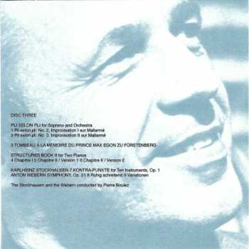 4CD/Set di cofanetti Pierre Boulez: Composer Conductor Enigma