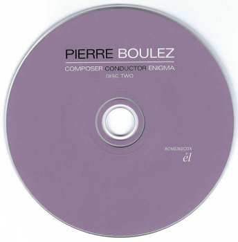 4CD/Set di cofanetti Pierre Boulez: Composer Conductor Enigma