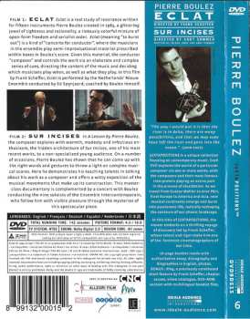 DVD Pierre Boulez: Eclat | Sur Incises