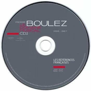 10CD/Set di cofanetti Pierre Boulez: Le Domaine Musical - 1956...1967 LTD