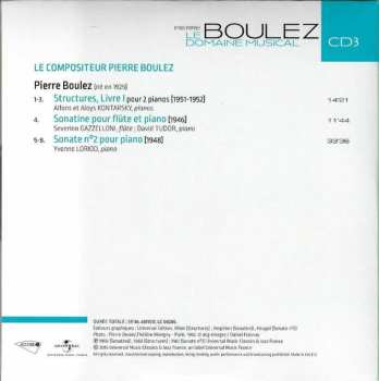 10CD/Set di cofanetti Pierre Boulez: Le Domaine Musical - 1956...1967 LTD