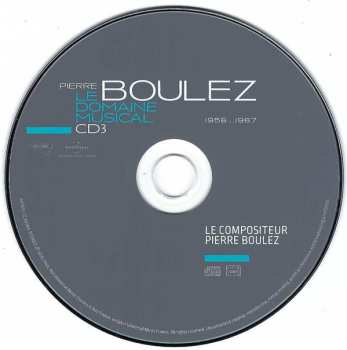 10CD/Set di cofanetti Pierre Boulez: Le Domaine Musical - 1956...1967 LTD