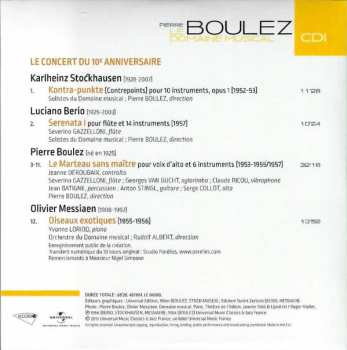 10CD/Set di cofanetti Pierre Boulez: Le Domaine Musical - 1956...1967 LTD