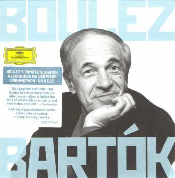 8CD/Set di cofanetti Béla Bartók: Pierre Boulez Conducts Bartók