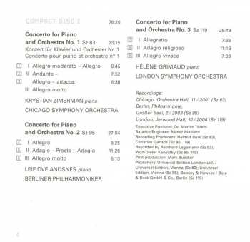 8CD/Set di cofanetti Béla Bartók: Pierre Boulez Conducts Bartók
