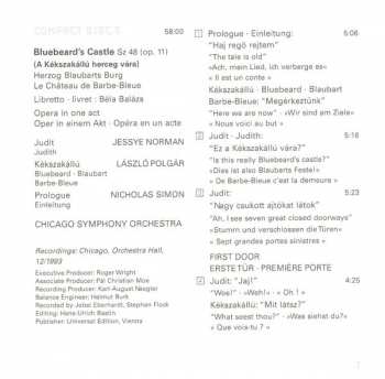 8CD/Set di cofanetti Béla Bartók: Pierre Boulez Conducts Bartók