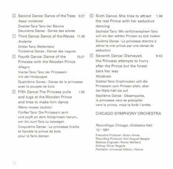 8CD/Set di cofanetti Béla Bartók: Pierre Boulez Conducts Bartók