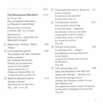 8CD/Set di cofanetti Béla Bartók: Pierre Boulez Conducts Bartók
