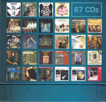 67CD/Set di cofanetti Pierre Boulez: The Complete Columbia Album Collection