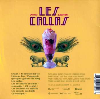CD Pierre Lapointe: Les Callas