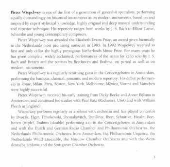 CD Pieter Wispelwey: Hindemith - Sessions - Ligeti