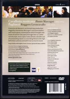 2DVD Pietro Mascagni: Cavalleria Rusticana, I Pagliacci