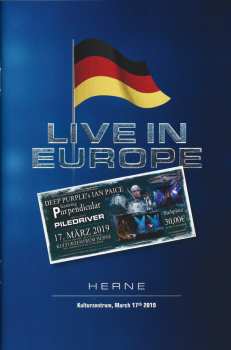 3CD/DVD/Set di cofanetti/Blu-ray Piledriver: Live In Europe - The ROCKWALL-Tour