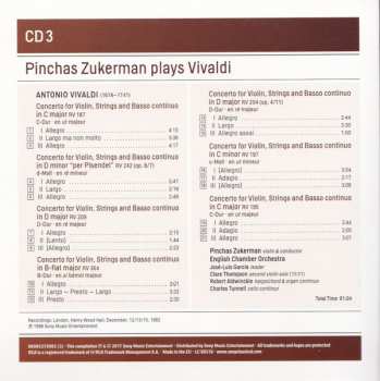 6CD/Set di cofanetti Antonio Vivaldi: Pinchas Zukerman Plays Vivaldi