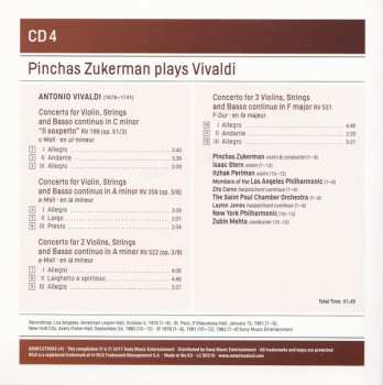 6CD/Set di cofanetti Antonio Vivaldi: Pinchas Zukerman Plays Vivaldi