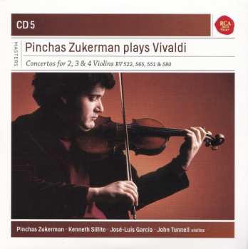 6CD/Set di cofanetti Antonio Vivaldi: Pinchas Zukerman Plays Vivaldi