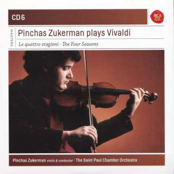 6CD/Set di cofanetti Antonio Vivaldi: Pinchas Zukerman Plays Vivaldi