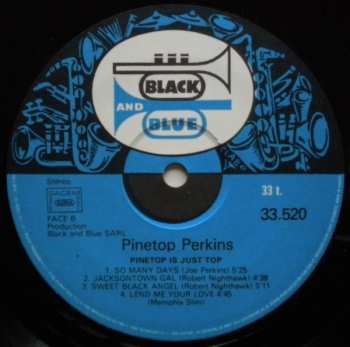 CD Pinetop Perkins: Pinetop Is Just The Top