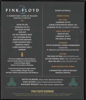 CD/DVD/Set di cofanetti Pink Floyd: A Momentary Lapse Of Reason (Remixed & Updated) DLX