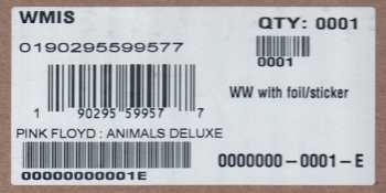 LP/CD/DVD/Set di cofanetti/Blu-ray Pink Floyd: Animals (2018 Remix) DLX | LTD