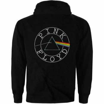 Merce Pink Floyd: Dámská Mikina Na Zip Circle Logo Pink Floyd  XS