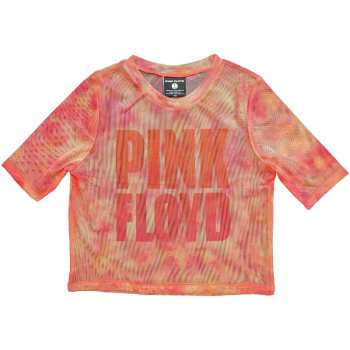 Merch Pink Floyd: Donne Crop Top Stacked Logo Pink Floyd