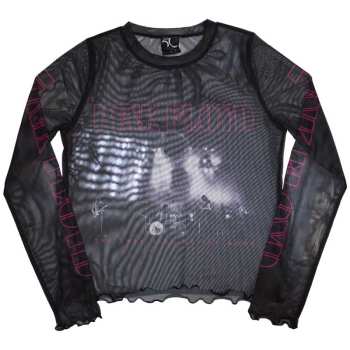 Merce Pink Floyd: Pink Floyd Ladies Long Sleeve T-shirt: Live Band (mesh) (x-small) XS