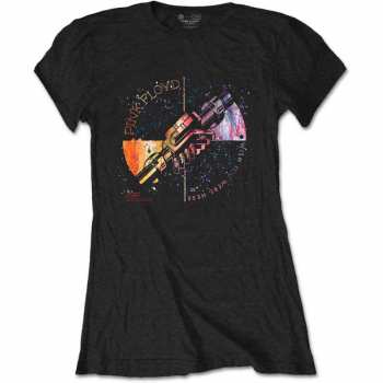 Merch Pink Floyd: Donne Maglietta Machine Greeting Orange 