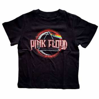 Merch Pink Floyd: Per bambini Toddler Maglietta Vintage Dark Side Of The Moon Seal 