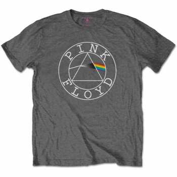 Merce Pink Floyd: Dětské Tričko Circle Logo Pink Floyd  5-6 let
