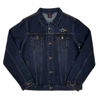 Merch Pink Floyd: Giacca di jeans Dark Side Of The Moon Oval 
