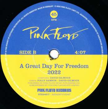 SP Pink Floyd: Hey Hey Rise Up LTD