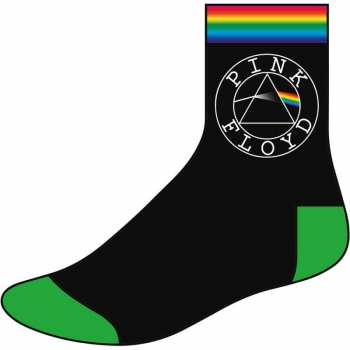 Merch Pink Floyd: Calzini alla caviglia Circle Logo Pink Floyd 