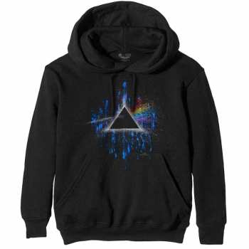 Merch Pink Floyd: Felpa Dark Side Of The Moon Blue Splatter 